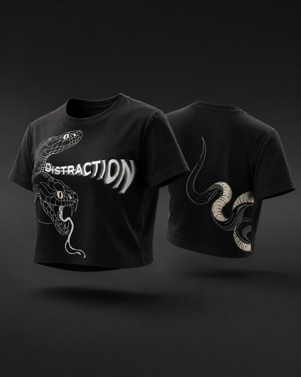 DISTRACTIONS WOMEN'S BABY TEE