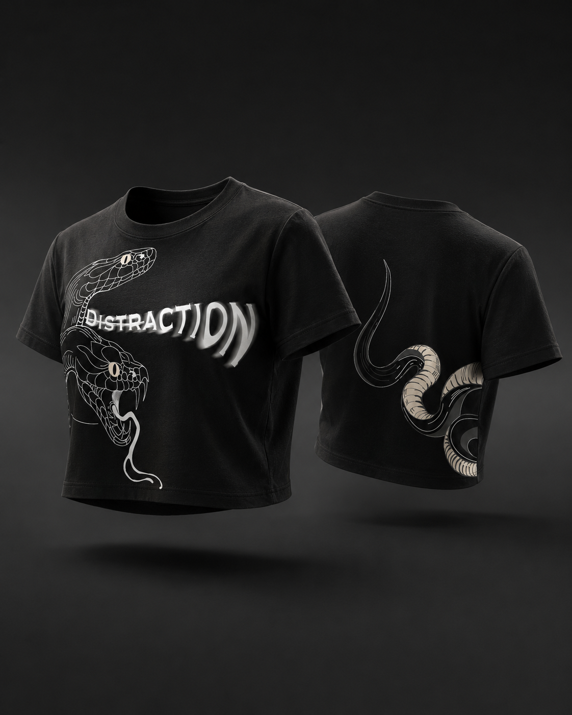 DISTRACTIONS WOMEN'S BABY TEE