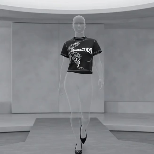 DISTRACTIONS WOMEN'S BABY TEE